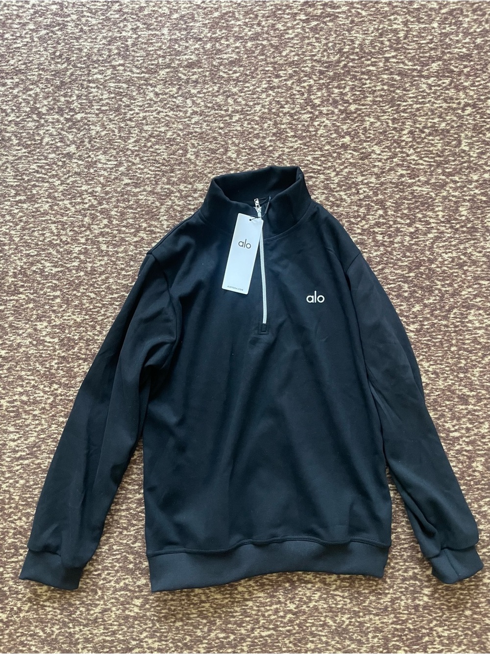 Alo quarter zip and sweatpants set - Picture 2 of 4